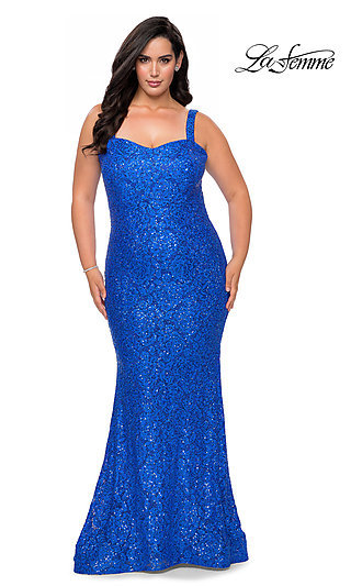 Plus-Sized Mermaid Evening Dresses and Mermaid Gowns