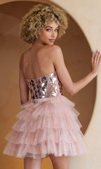  Short Homecoming Dress 5058S by Amelia Couture