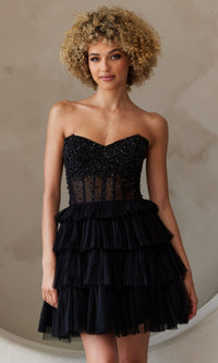  Short Homecoming Dress BZ9999S by Amelia Couture