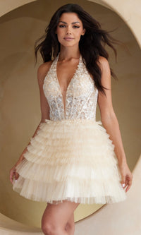  Short Homecoming Dress BZ9040S by Amelia Couture