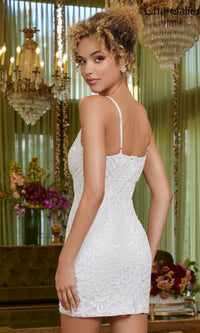  Chandalier Short Party Dress 70033