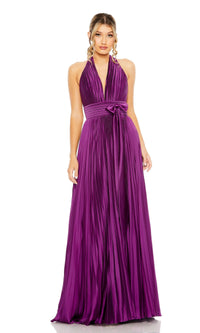 Plum Mac Duggal Long Formal Dress 11636