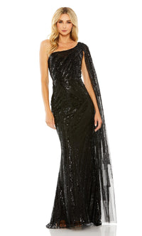 Black Mac Duggal Long Formal Dress 20528