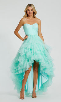 Aqua Mac Duggal Long Formal Dress 20892