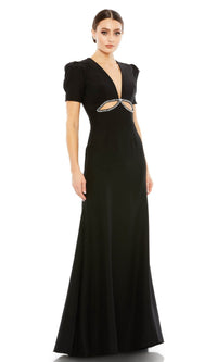 Black Mac Duggal Long Formal Dress 2630