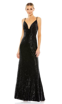 Black Mac Duggal Long Formal Dress 26945