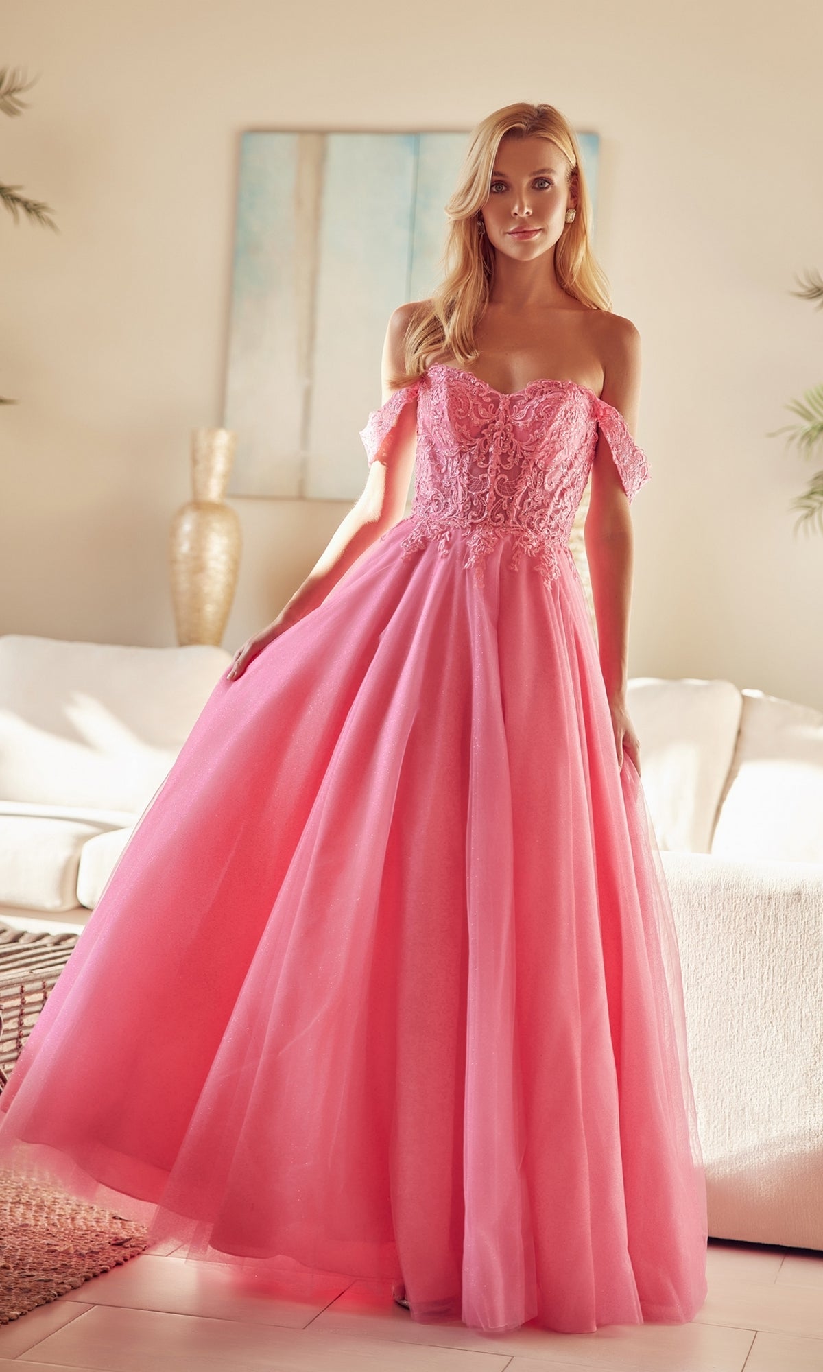 Fuchsia Juliet Long Formal Dress 280