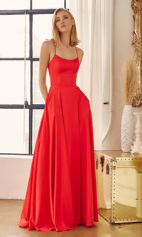 Red Juliet Long Formal Dress 278