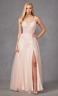 Blush Juliet Long Formal Dress 283