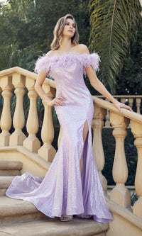 Lilac Juliet Long Formal Dress 292