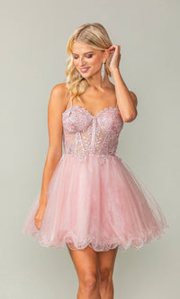 Blush Dancing Queen Short Party Dress 3382