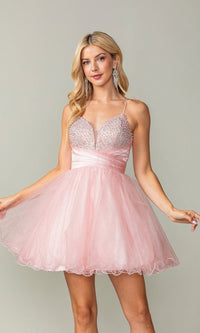 Blush Dancing Queen Short Party Dress 3385