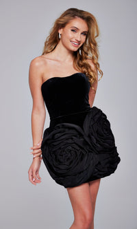 Black Jovani Short Party Dress 39848