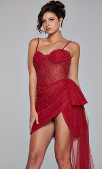 Red Jovani Short Party Dress 42368