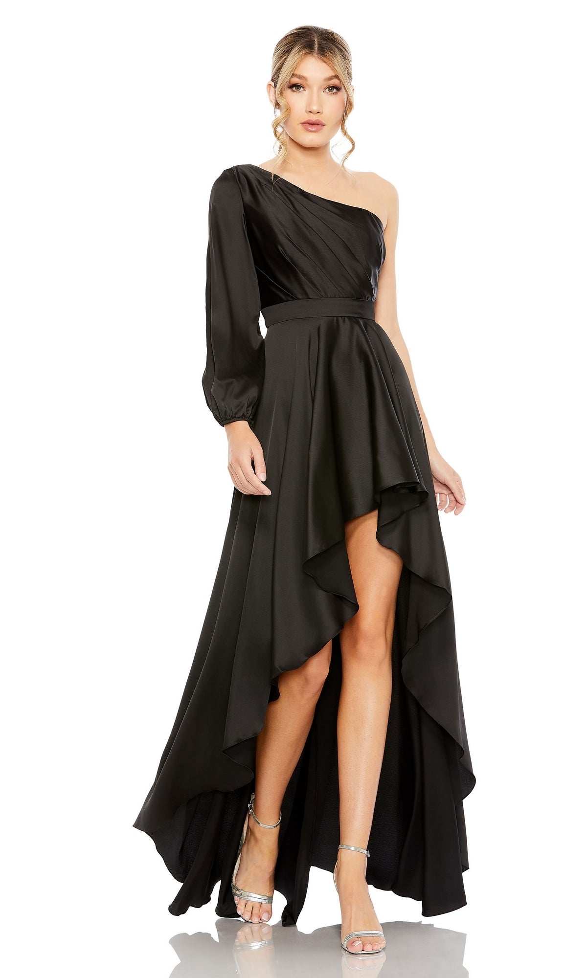 Black Mac Duggal Long Formal Dress 49141