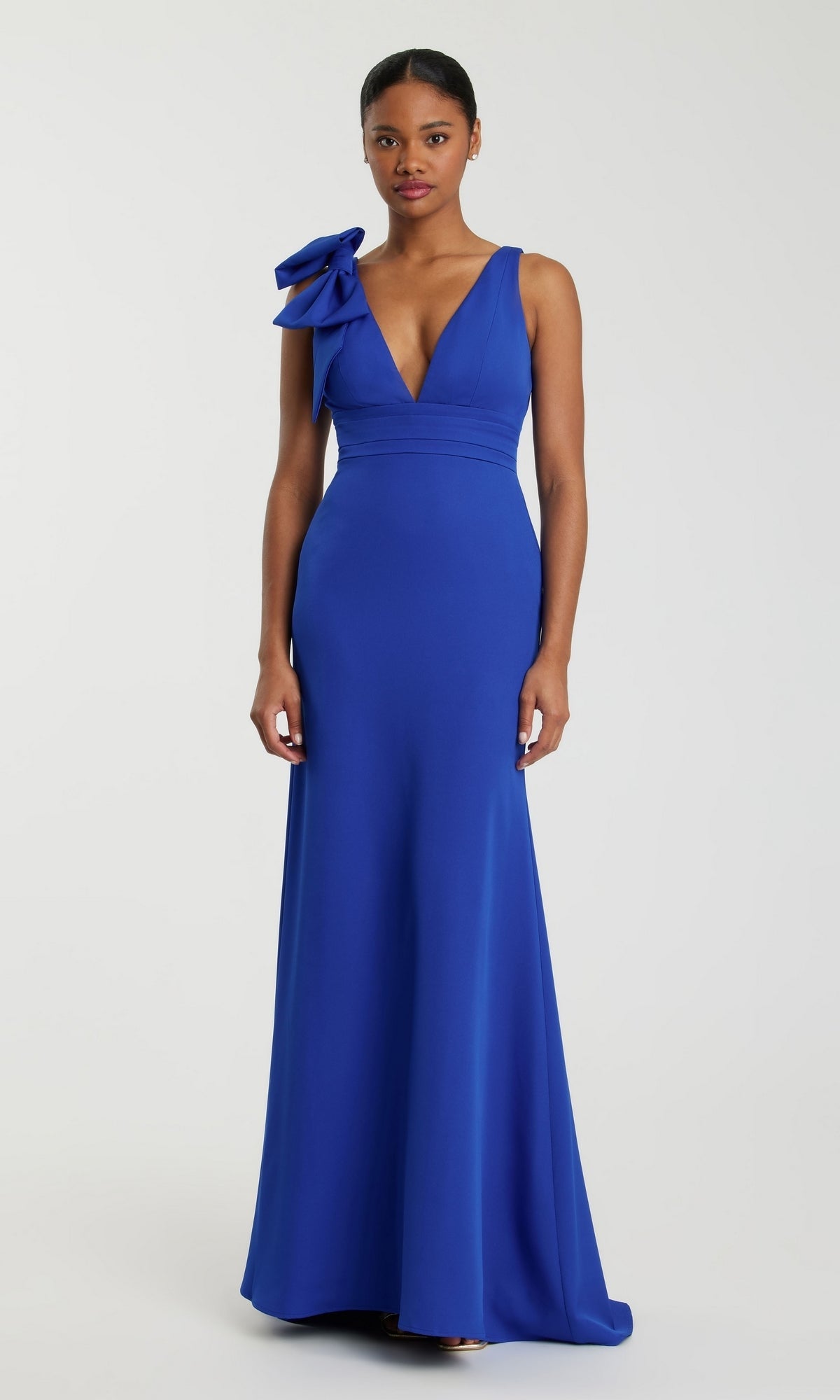 Royal Blue Mac Duggal Long Formal Dress 49454