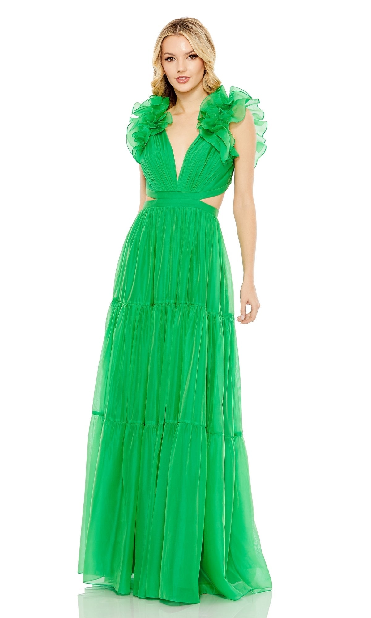 Emerald Mac Duggal Long Formal Dress 49528