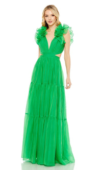 Emerald Mac Duggal Long Formal Dress 49528