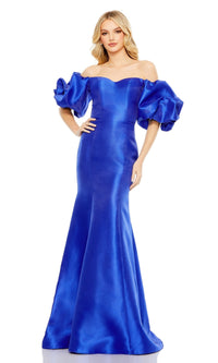 Royal Blue Mac Duggal Long Formal Dress 50677