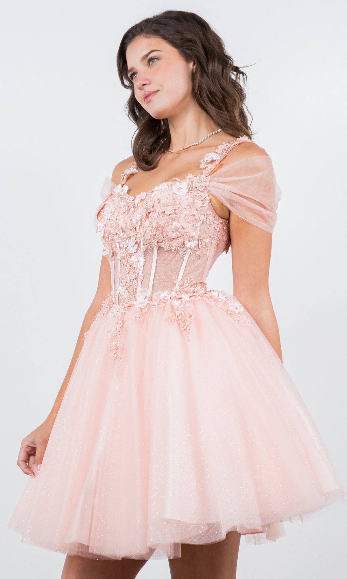 Blush Cinderella Couture Short Party Dress 5134j