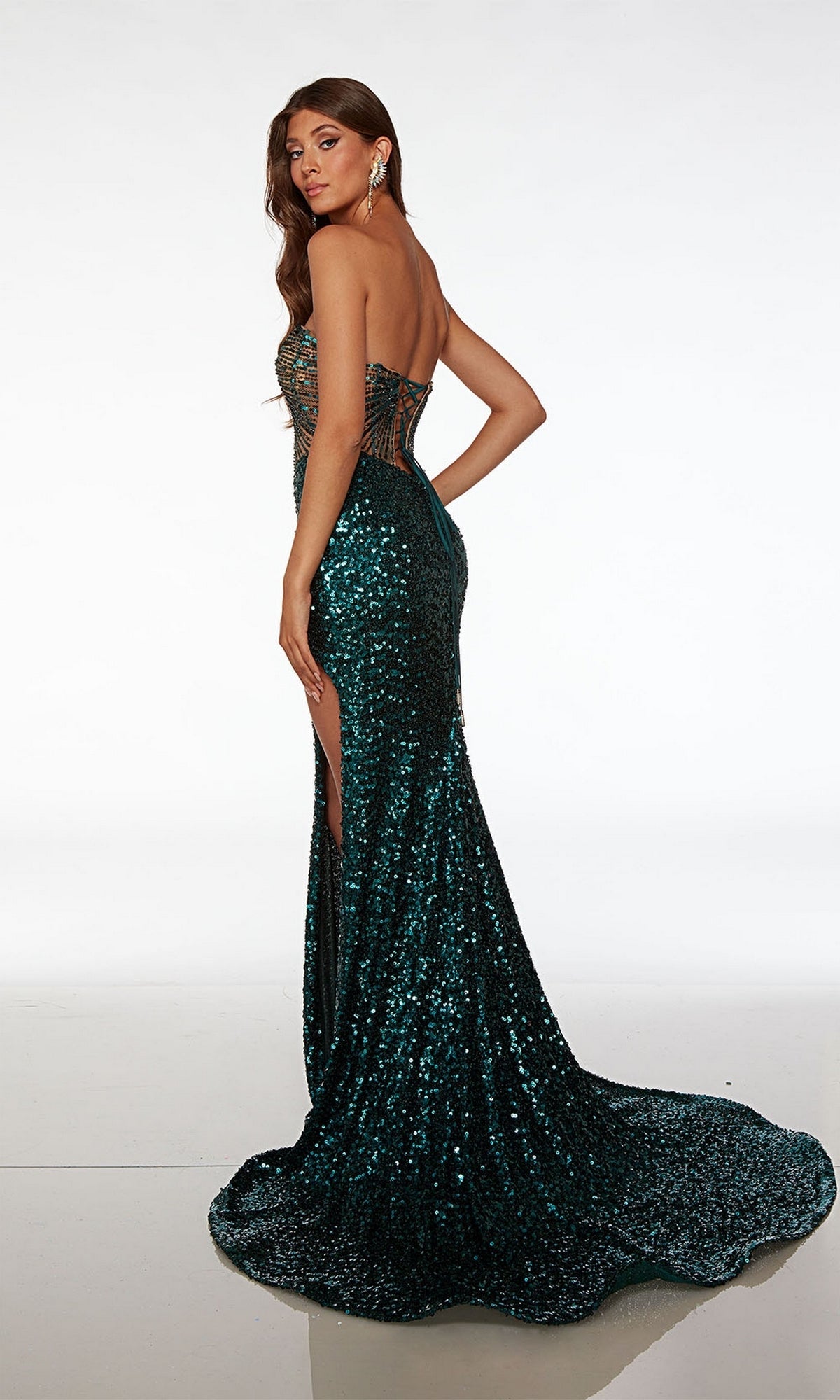  Alyce Long Formal Dress 61573