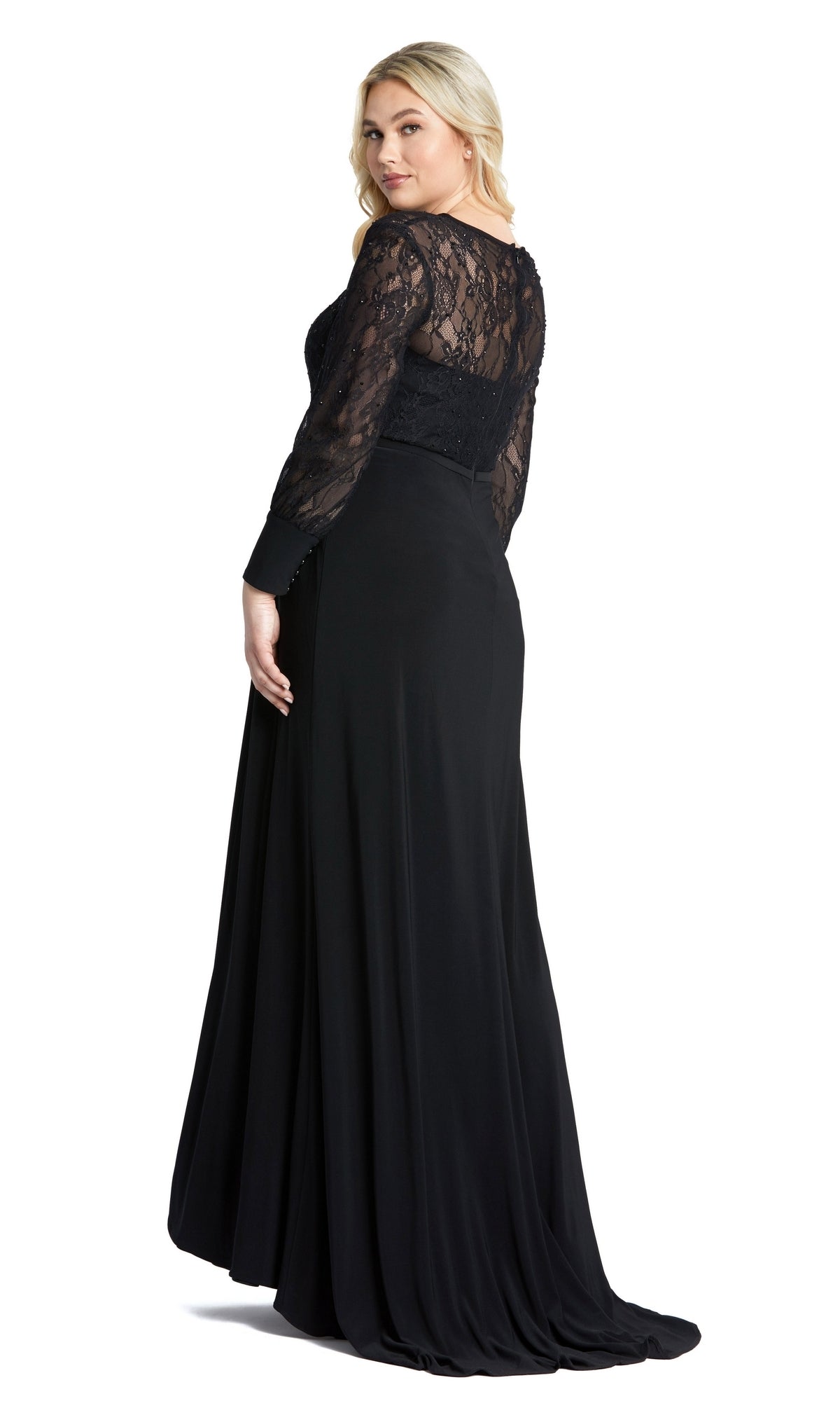  Mac Duggal Long Plus-Size Formal Dress 67143