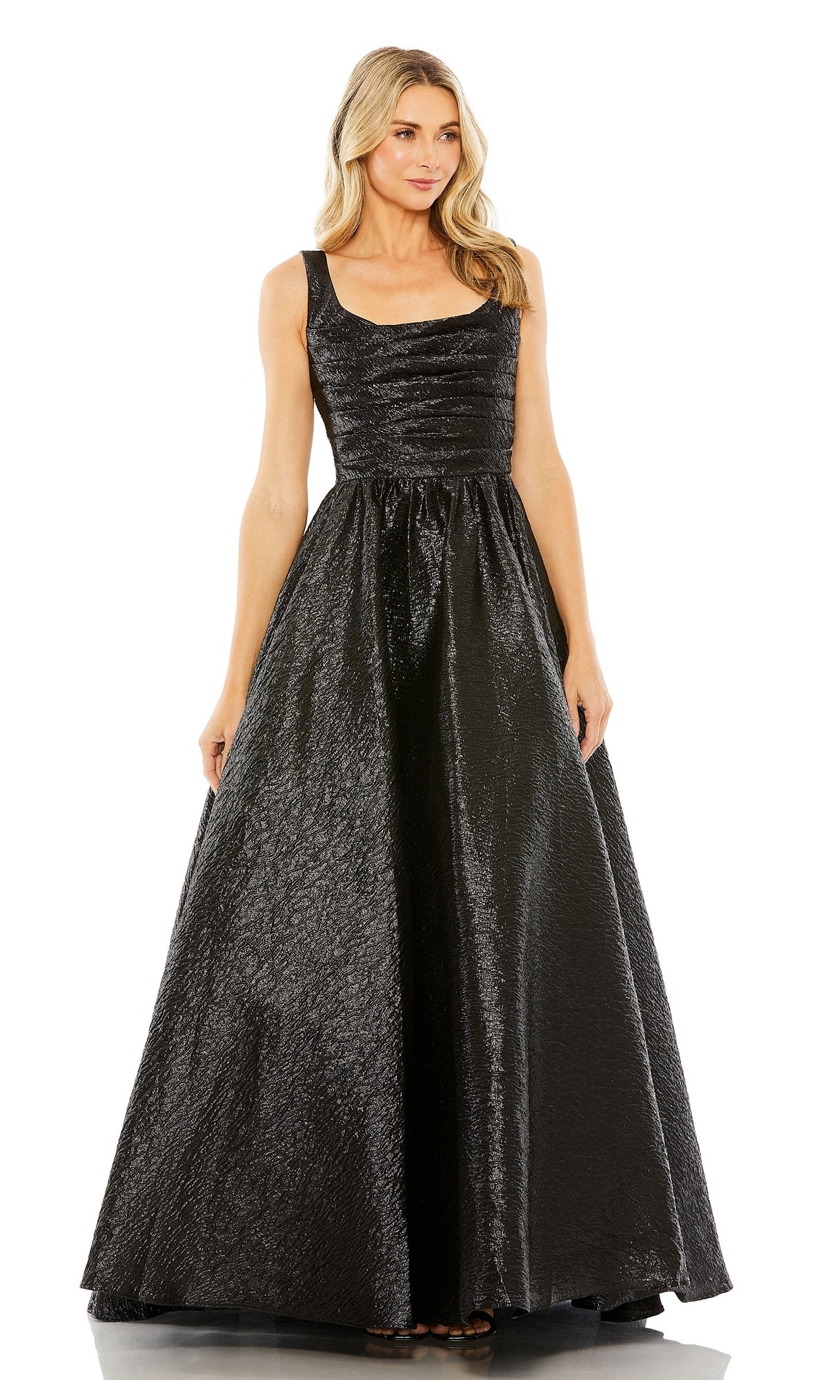 Black Mac Duggal Long Formal Dress 68349