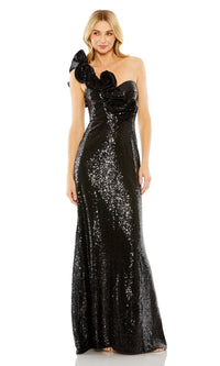 Black Mac Duggal Long Formal Dress 68513