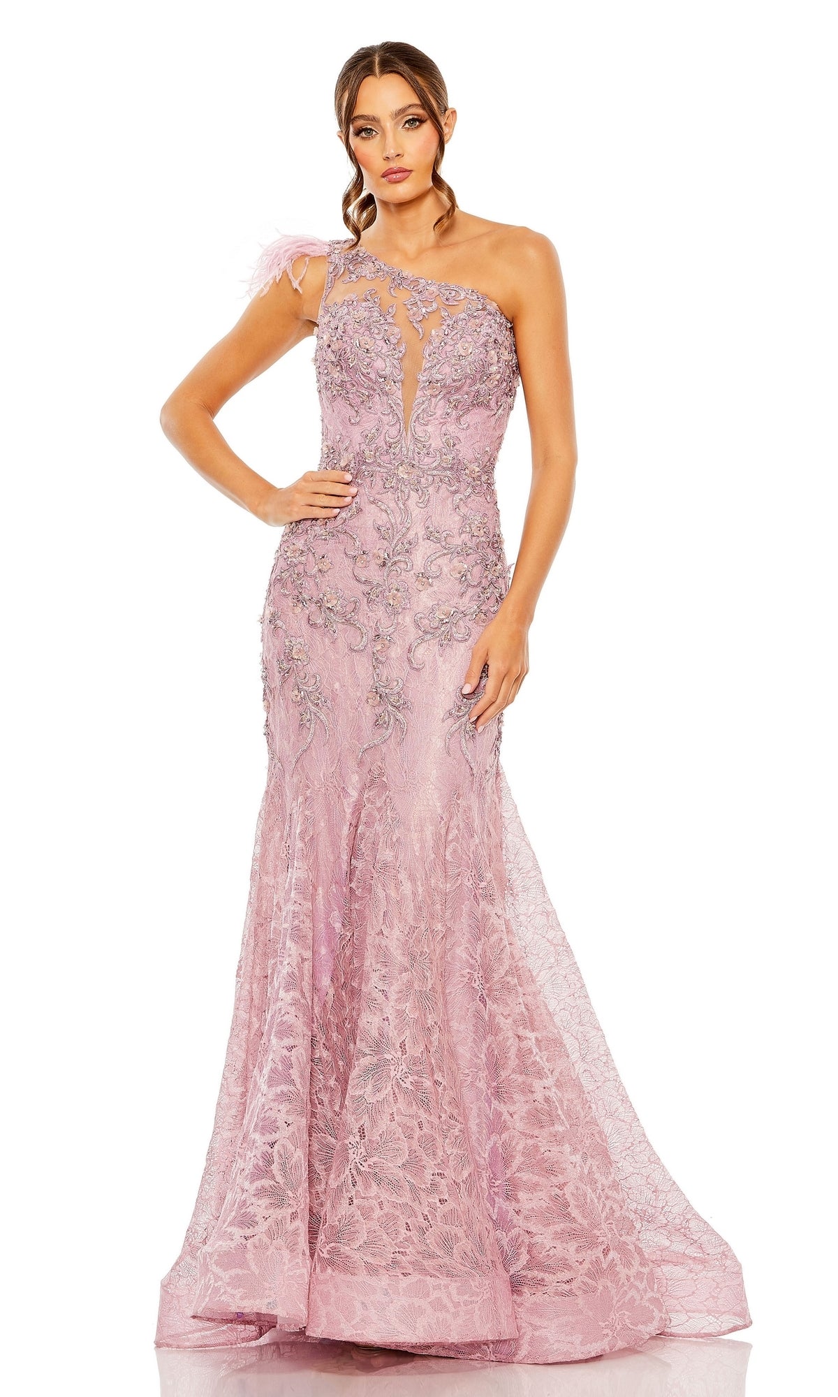 Rose Mac Duggal Long Formal Dress 79264