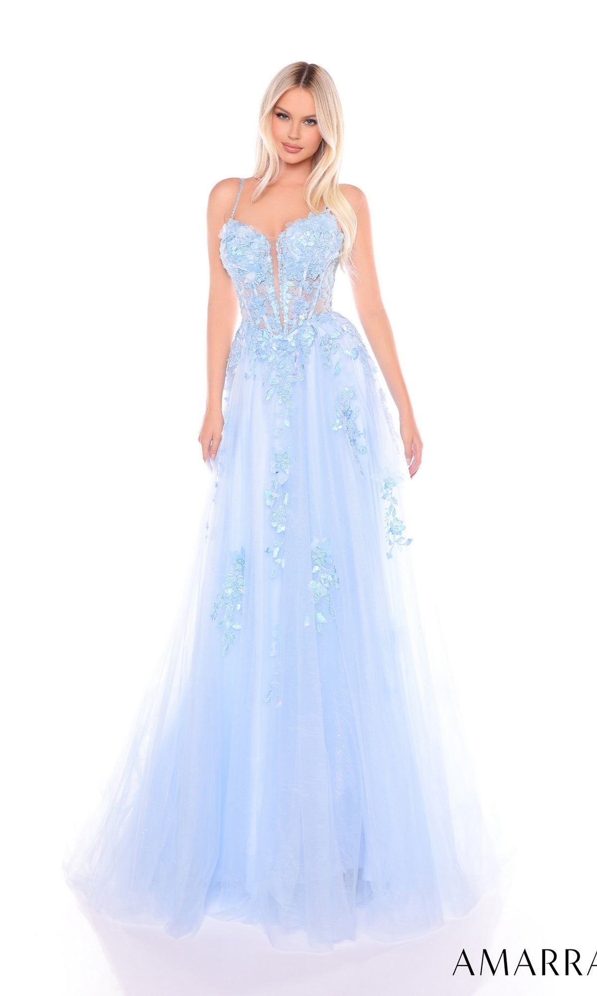 Amarra Long Formal Dress 88086