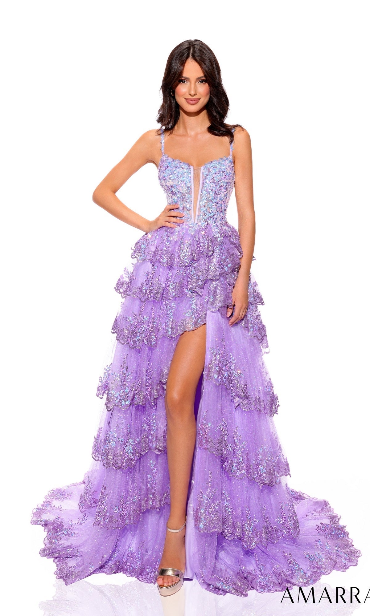 Amarra Long Formal Dress 88745