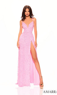 Candy Pink Amarra Long Formal Dress 94024