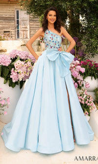 Light Blue Amarra Long Formal Dress 94041