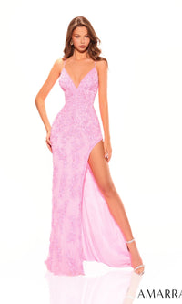 Candy Pink Amarra Long Formal Dress 94300