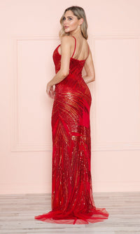  PolyUSA Long Formal Dress 9436