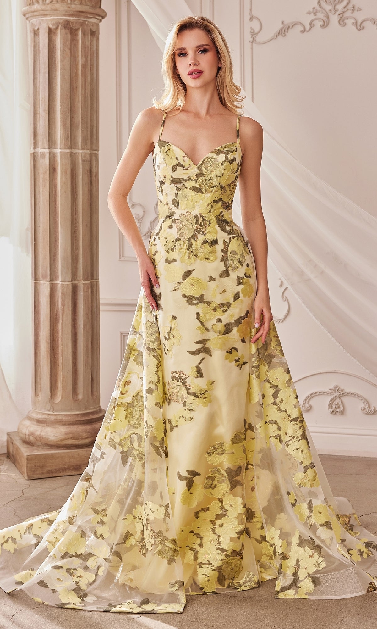 Lemon Andrea & Leo Long Formal Dress A0770