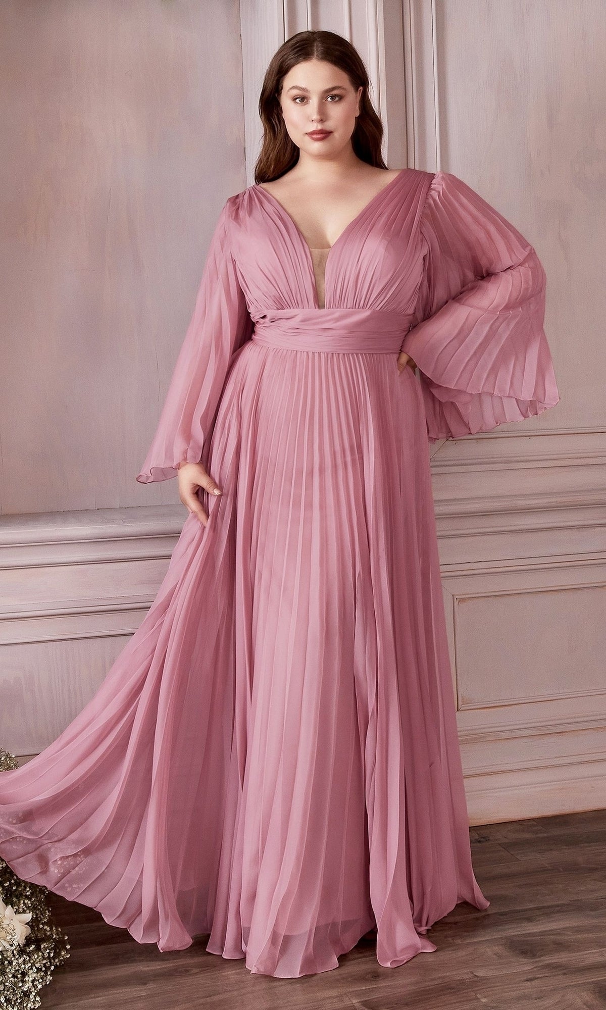 Blossom Pink Ladivine Long Formal Dress cd242c