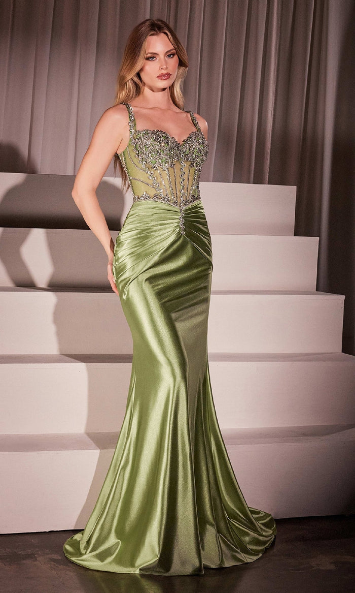 Greenery Ladivine Long Formal Dress CD757