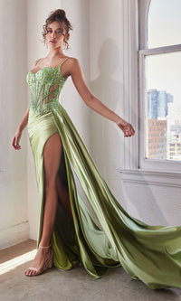 Greenery Ladivine Long Formal Dress CD868