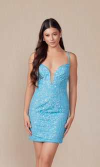 Turquoise Nox Anabel Short Party Dress e897