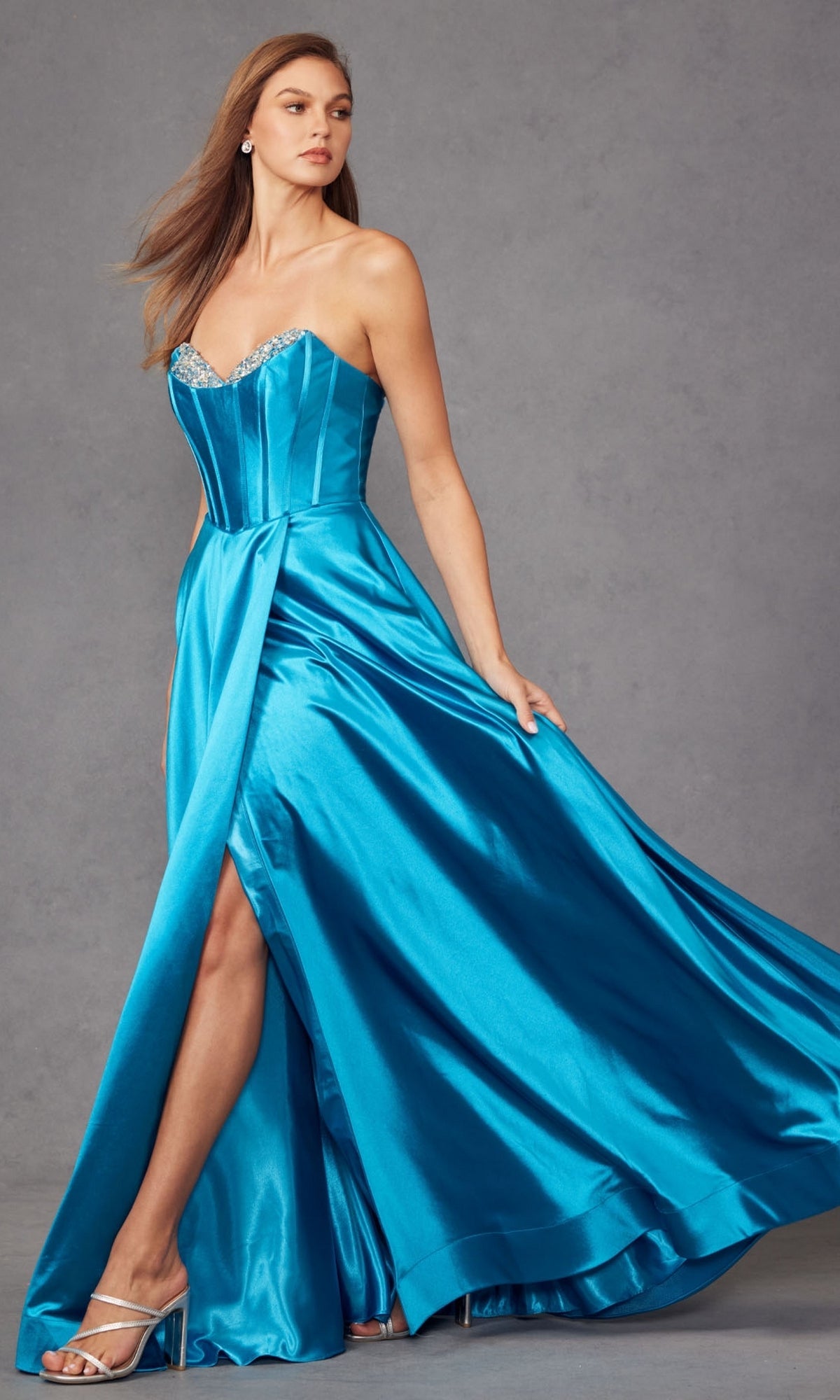 Ocean Blue Juliet Long Formal Dress jt2435a