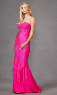 Fuchsia Juliet Long Formal Dress JT2472R