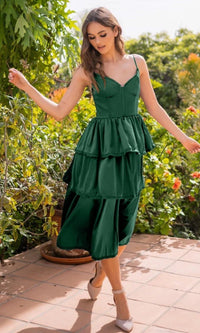 Emerald Short Dress Maeve-Midi by Velvi