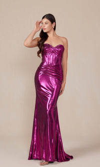 Magenta Nox Anabel Long Formal Dress t1499