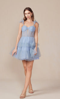  Nox Anabel Short Party Dress y858