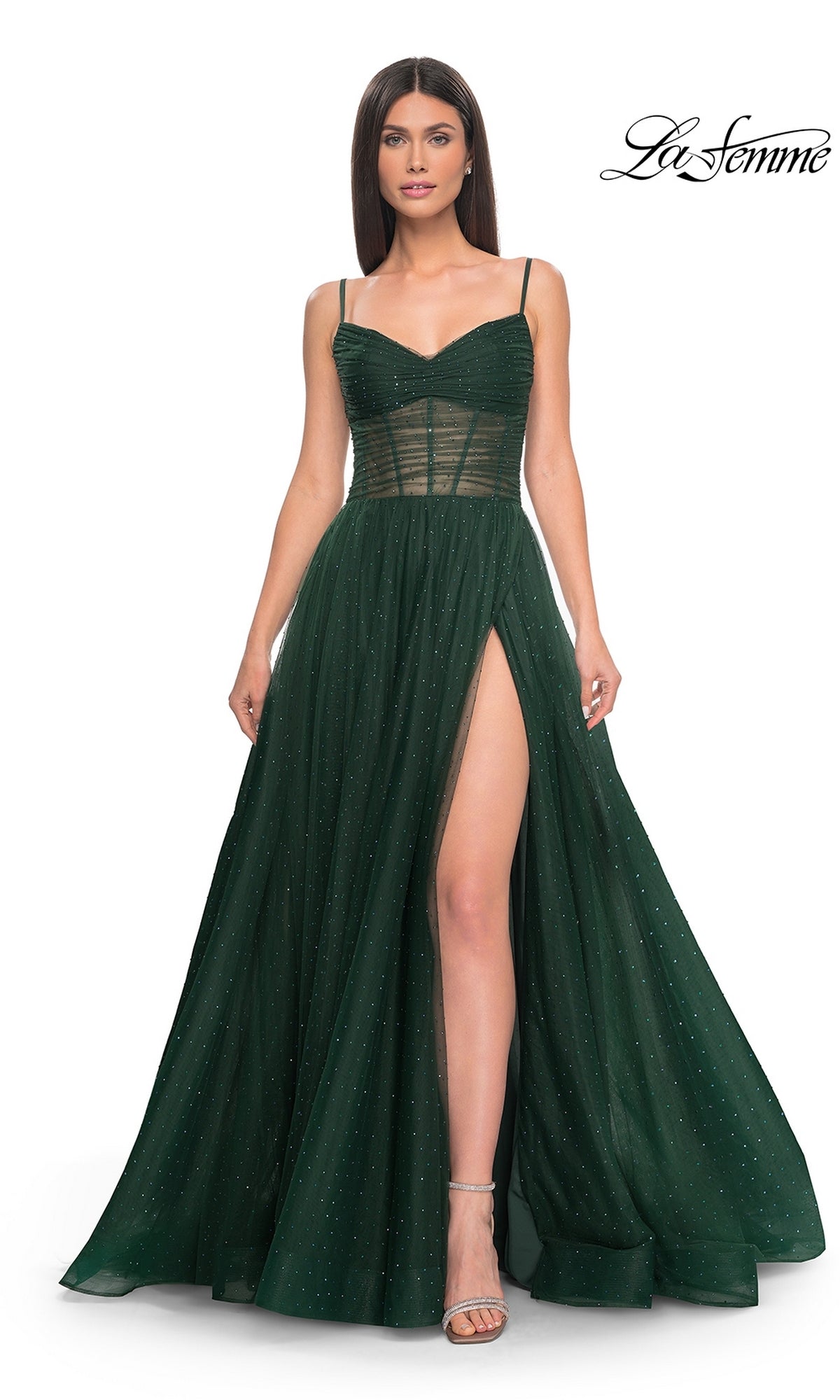 Fancy Sleek Formal Evening Gown E1043
