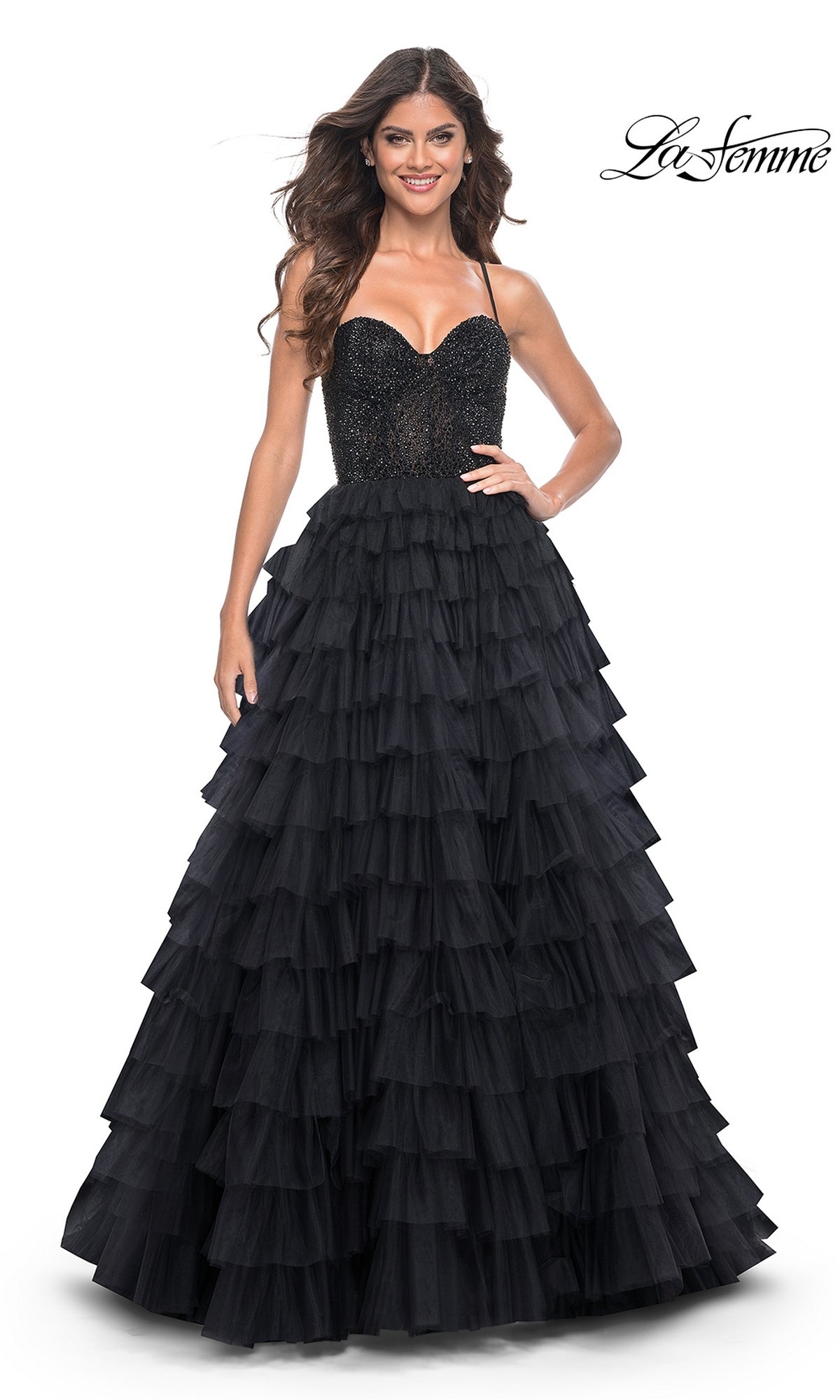  La Femme 32002 Formal Prom Dress