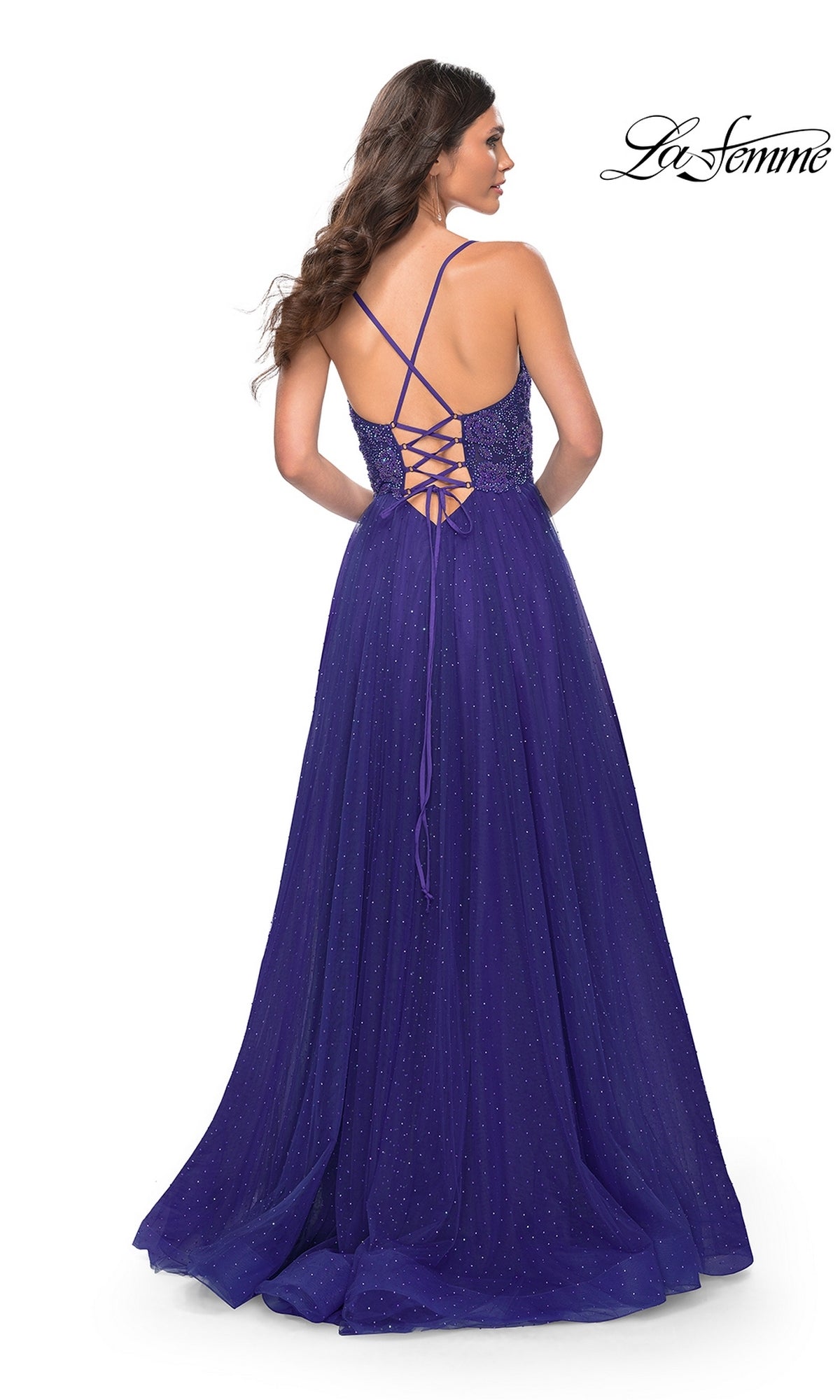 Indigo Prom Dress