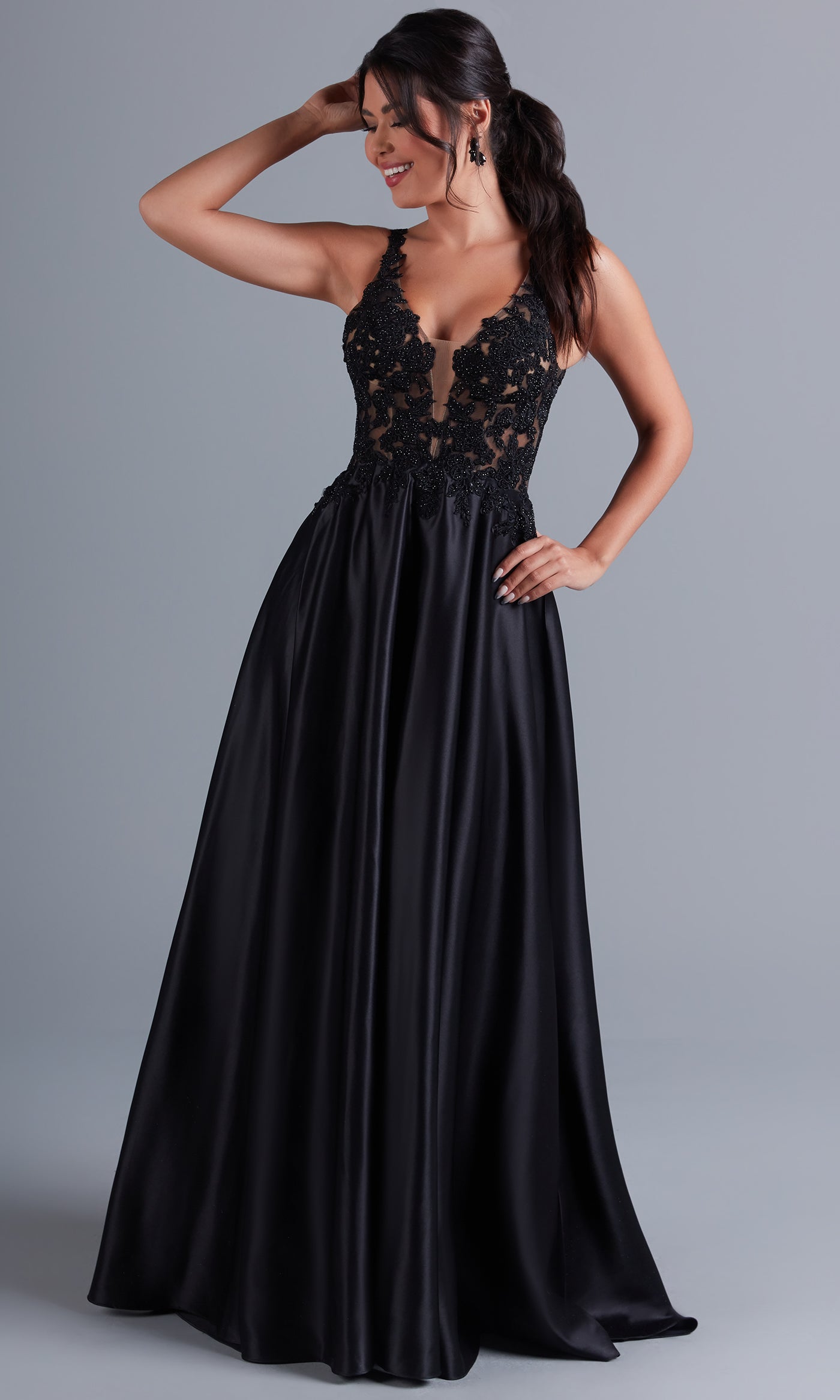 Elegance of a Black Formal Dress