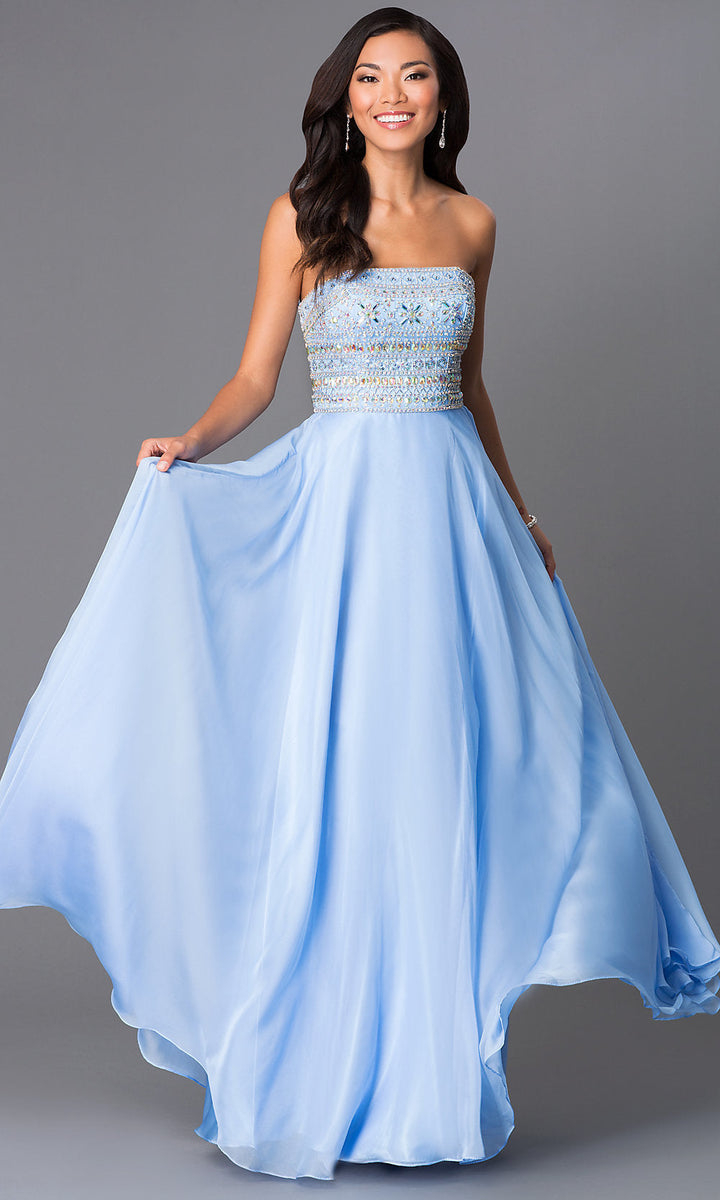 Periwinkle blue outlet gown